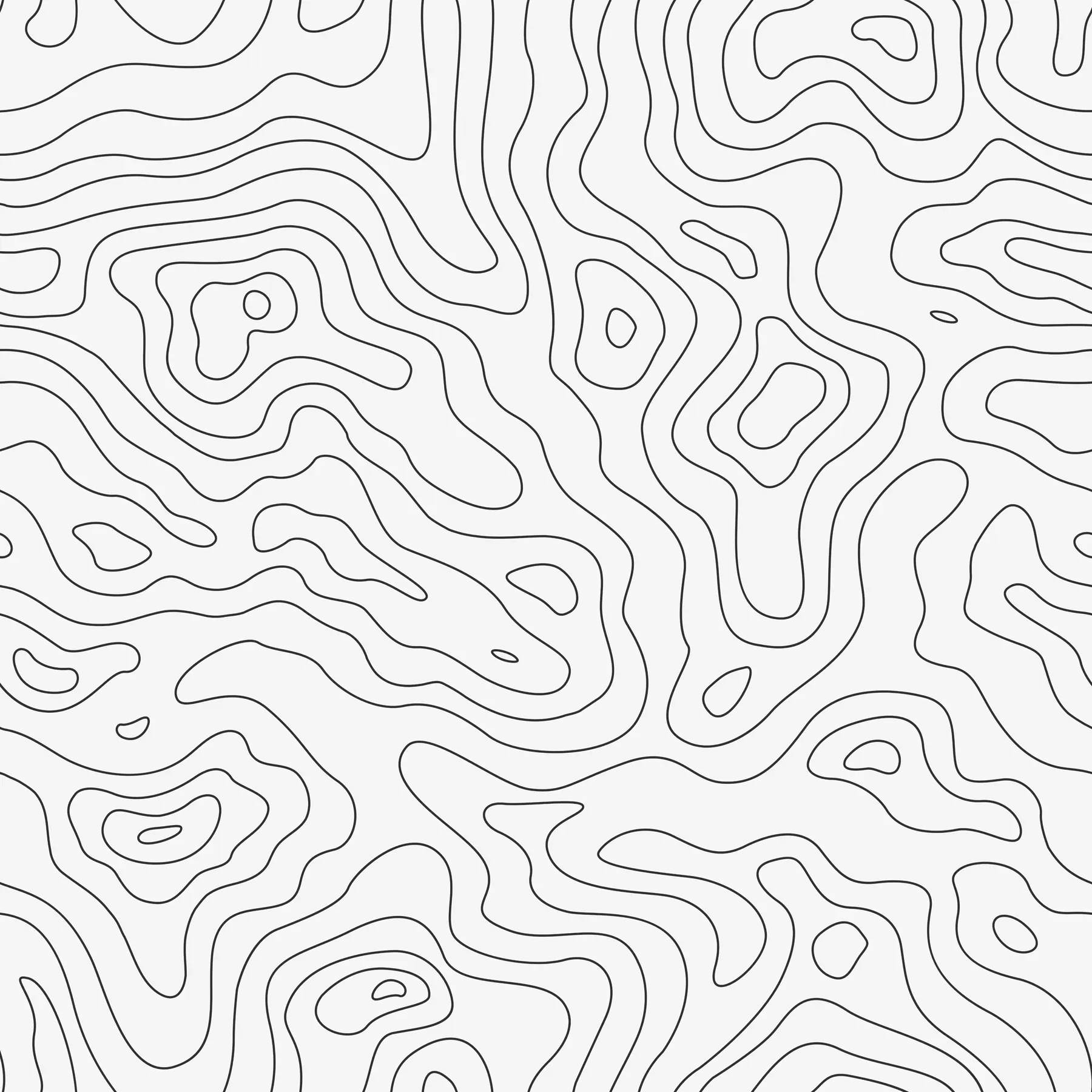 carta da parati Carta topografica nr. u70650