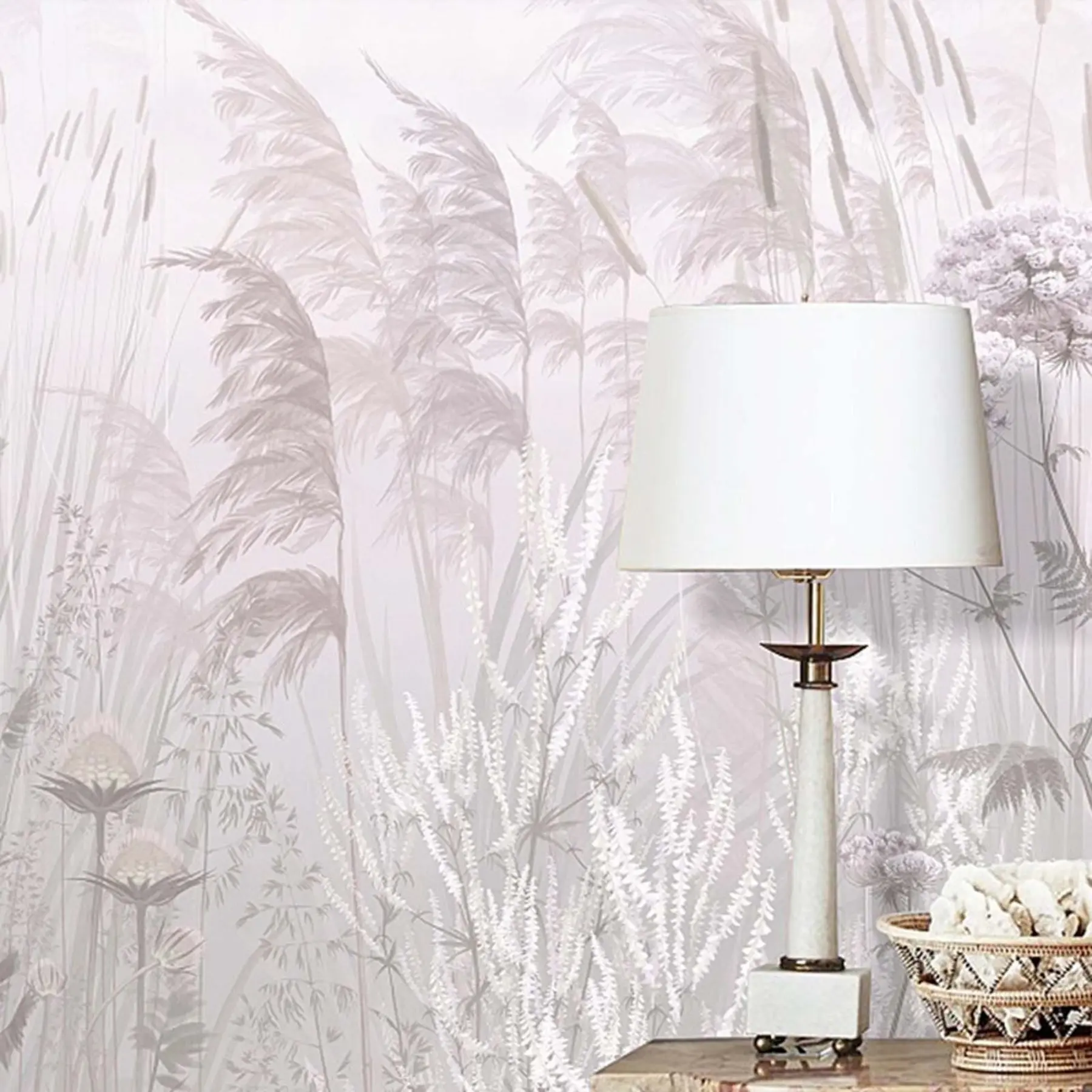 Carta da parati nature Erbe incantevoli 