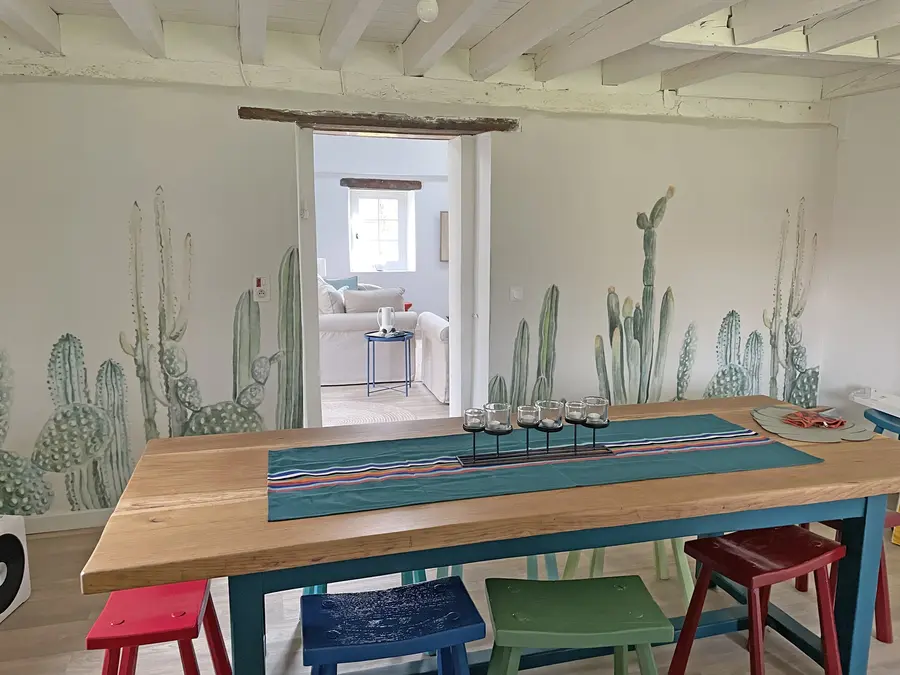 carta da parati Cactus ad acquerello nr. u07240