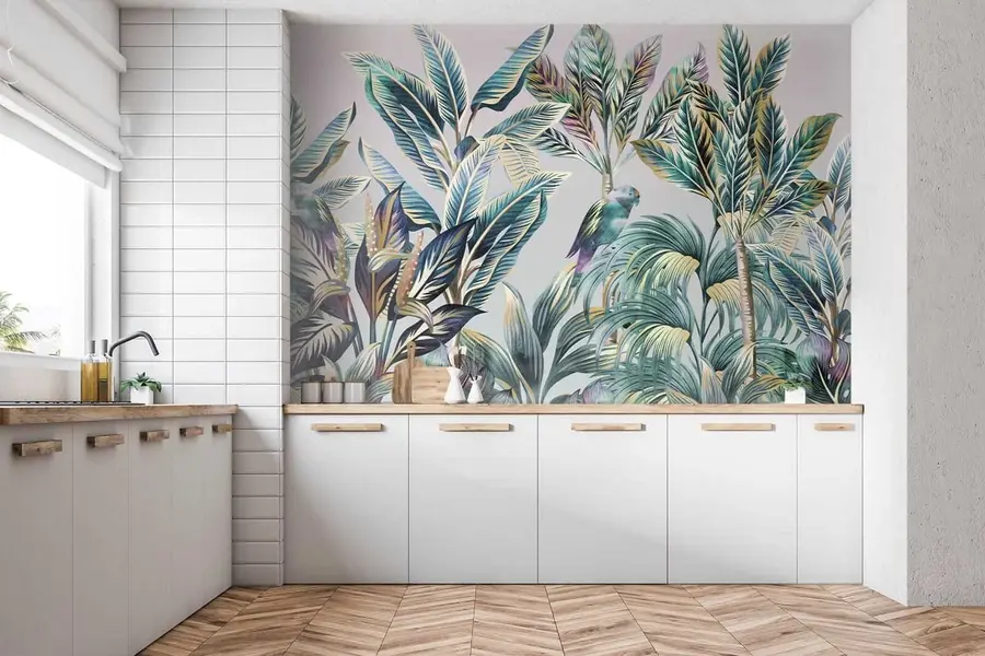 carta da parati Verdi tropici nr. u09335