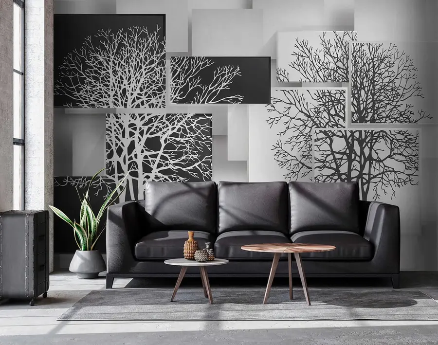 carta da parati Albero di Yin Yan nr. u09369