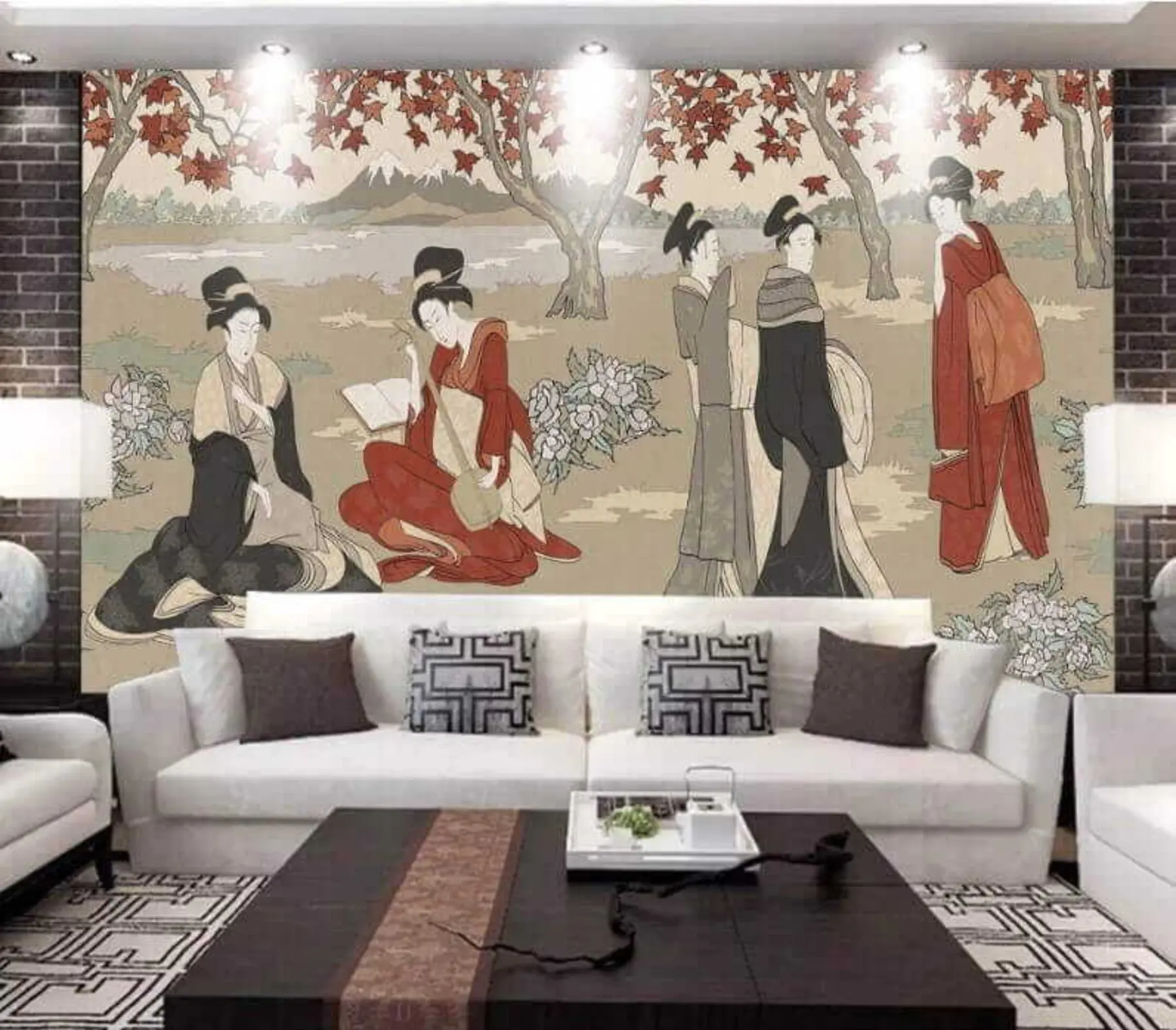 carta da parati Organismo, albero e arte nr. u13926