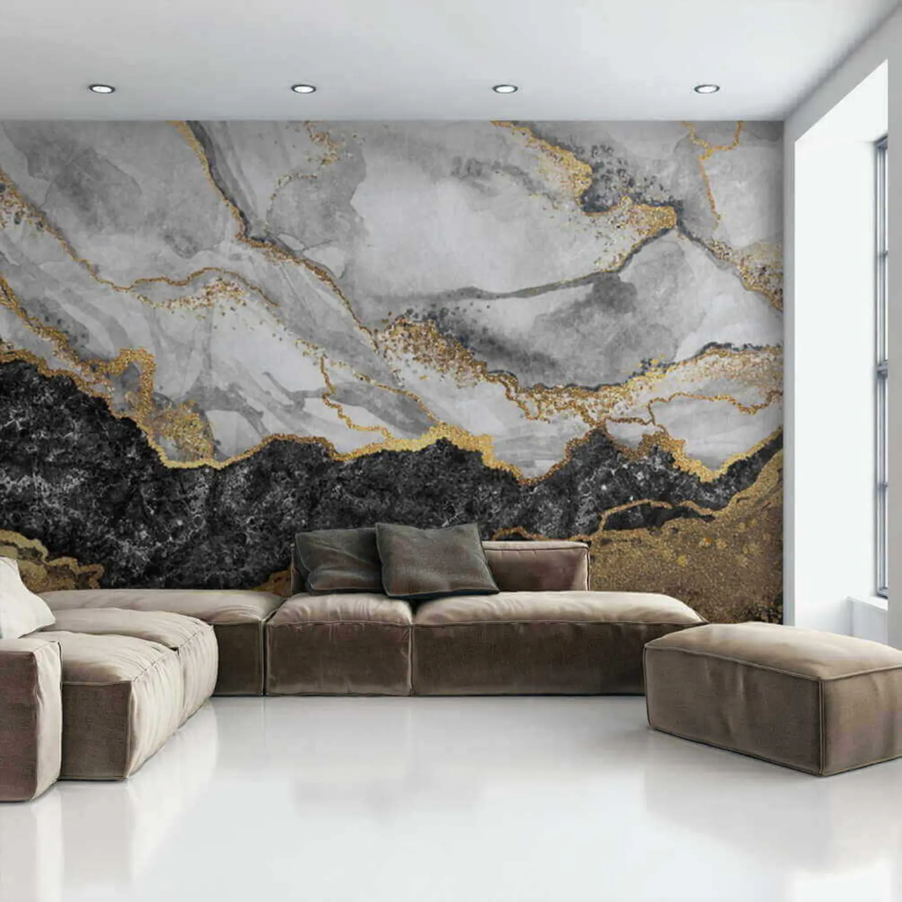 carta da parati Straripamento di colore nr. u16867