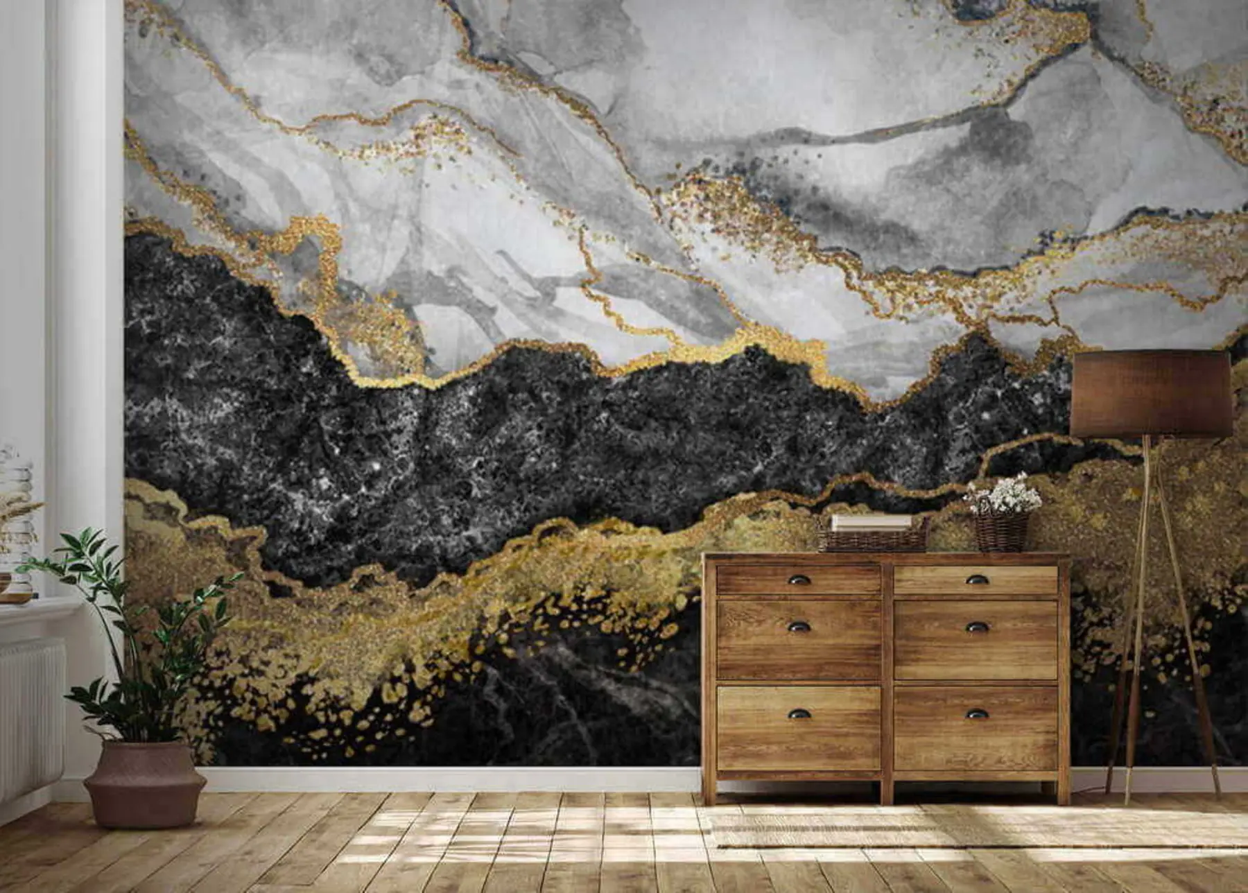 carta da parati Straripamento di colore nr. u16867