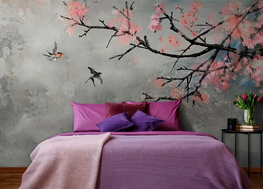 carta da parati Ramo fiorito nr. u21853