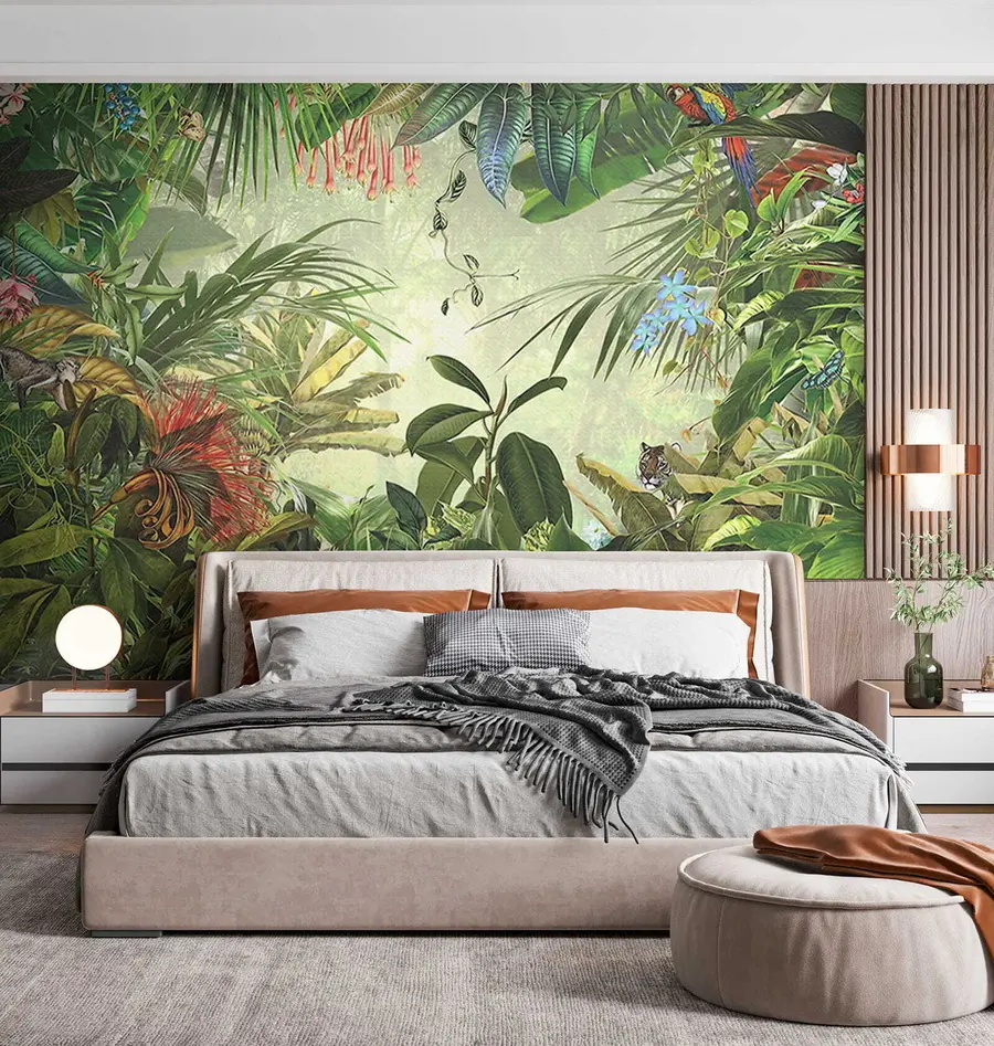 carta da parati Foglie tropicali nr. u29981