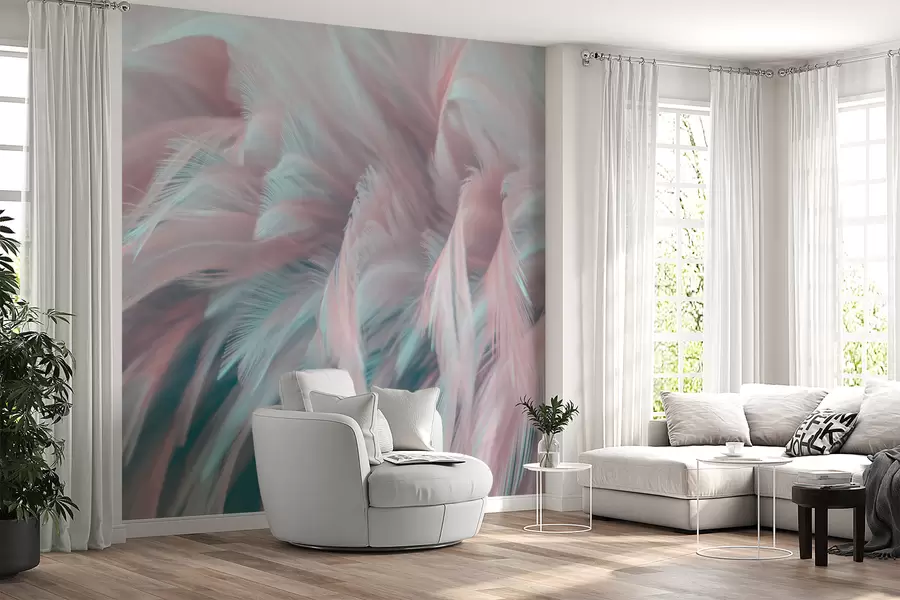 carta da parati Tenere piume nr. u45689