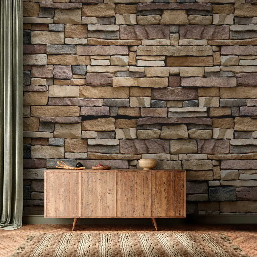 carta da parati Muro di pietra nr. u52545