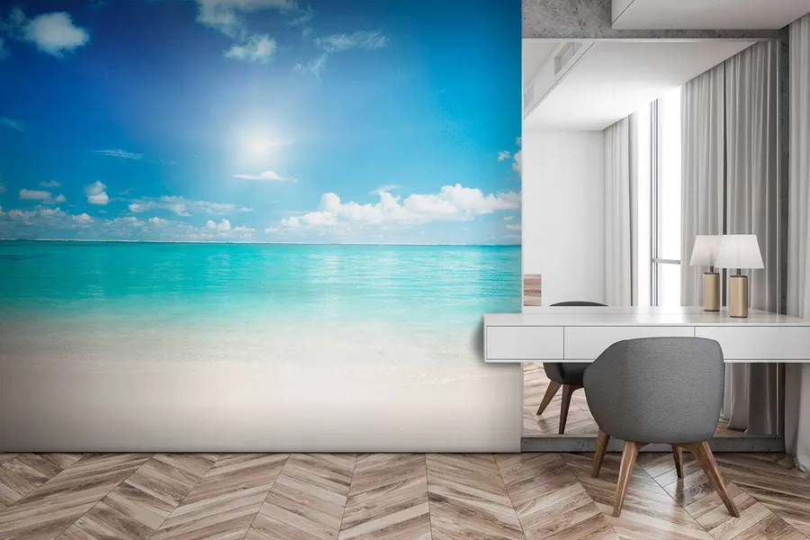 Carta da parati nature Presso il resort 