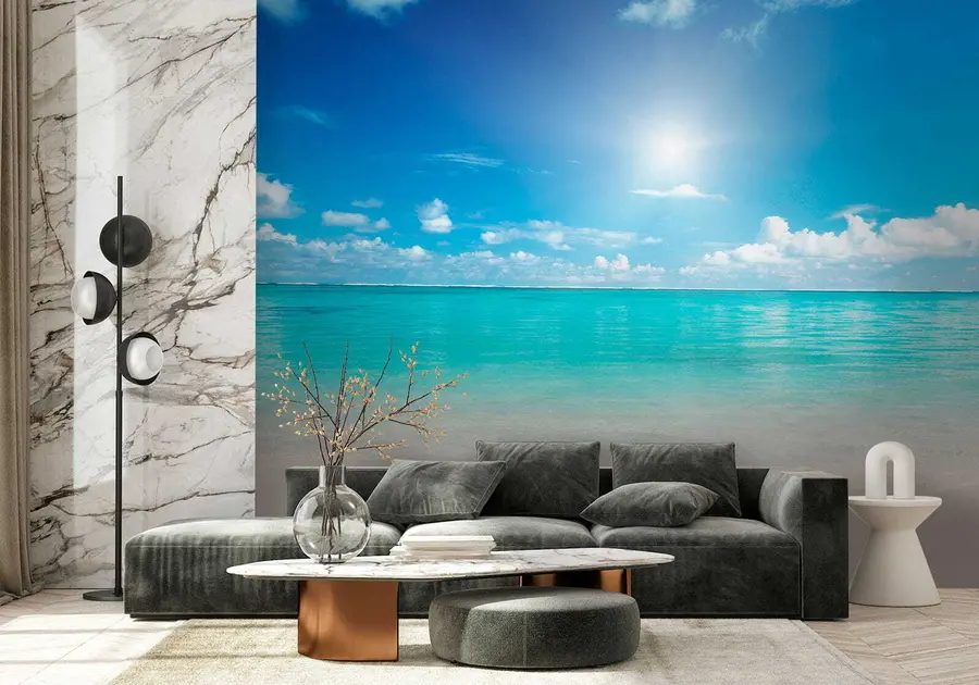 Carta da parati nature Presso il resort 