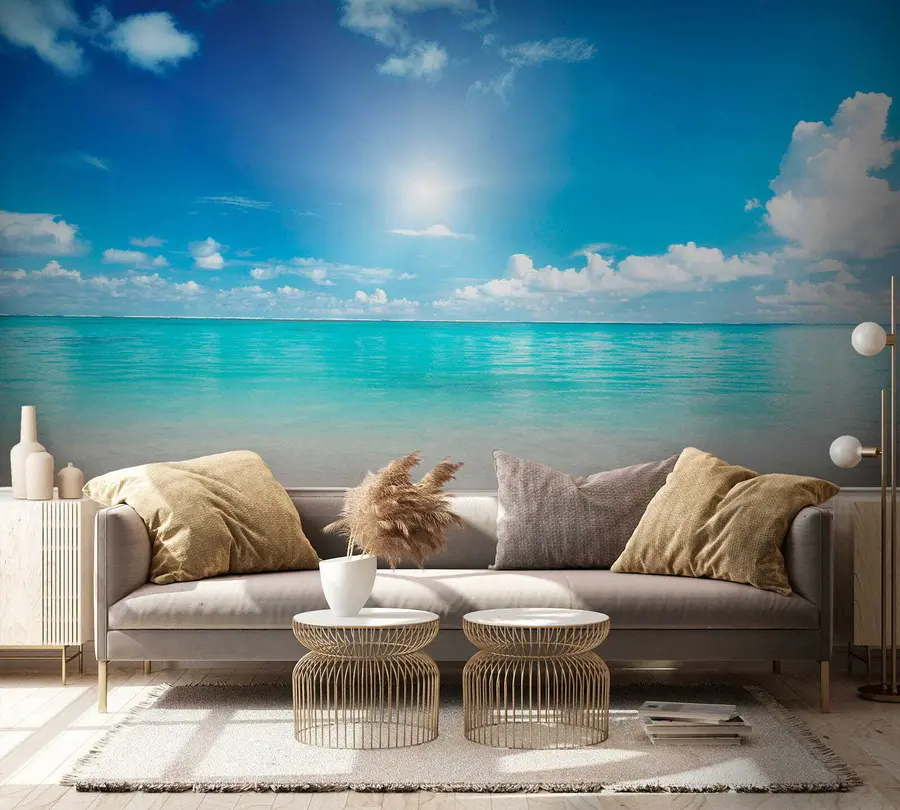 Carta da parati nature Presso il resort 