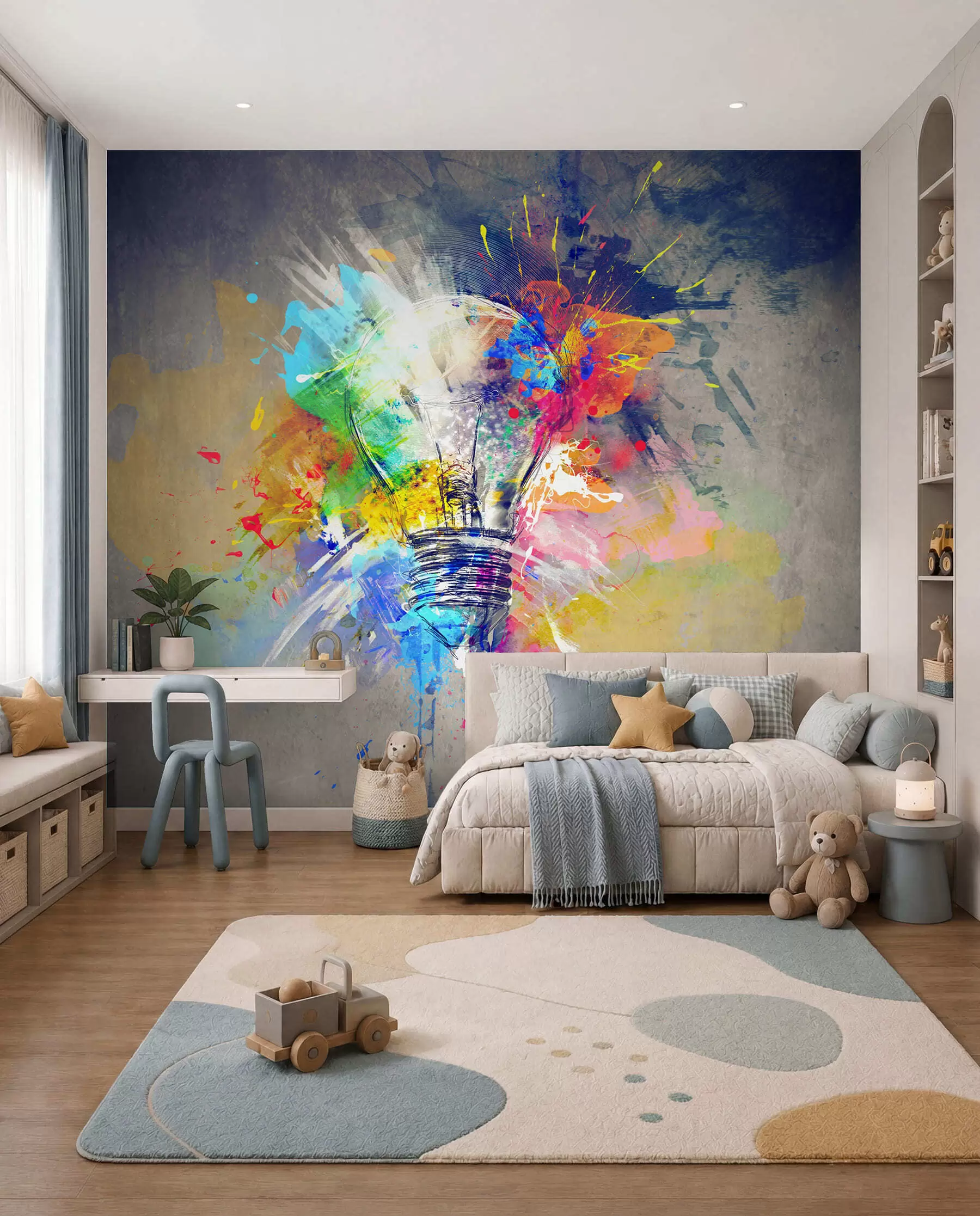 carta da parati Un’idea brillante a colori nr. u53882