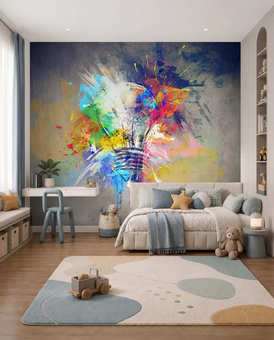 carta da parati Un’idea brillante a colori nr. u53882