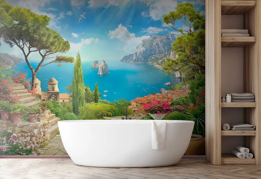 Carta da parati nature La costa della Spagna 