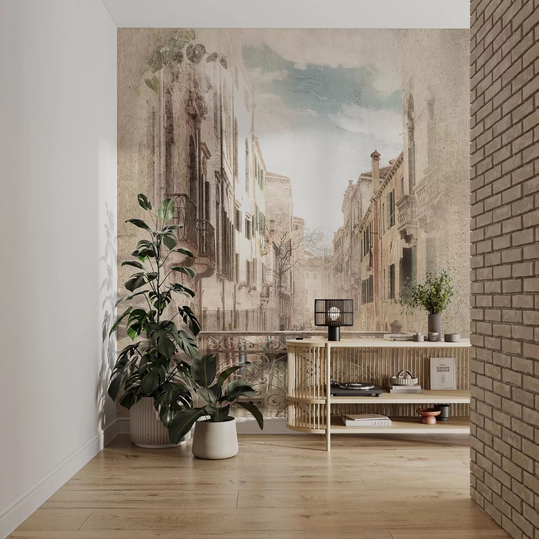 carta da parati Balcone, strada italiana nr. u60320