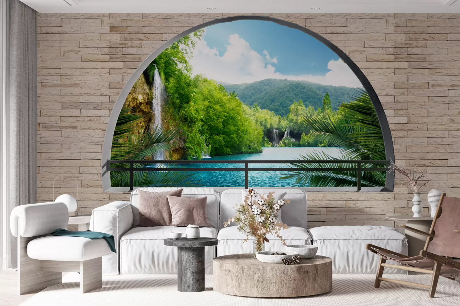 Carta da parati Finestre Altre misure