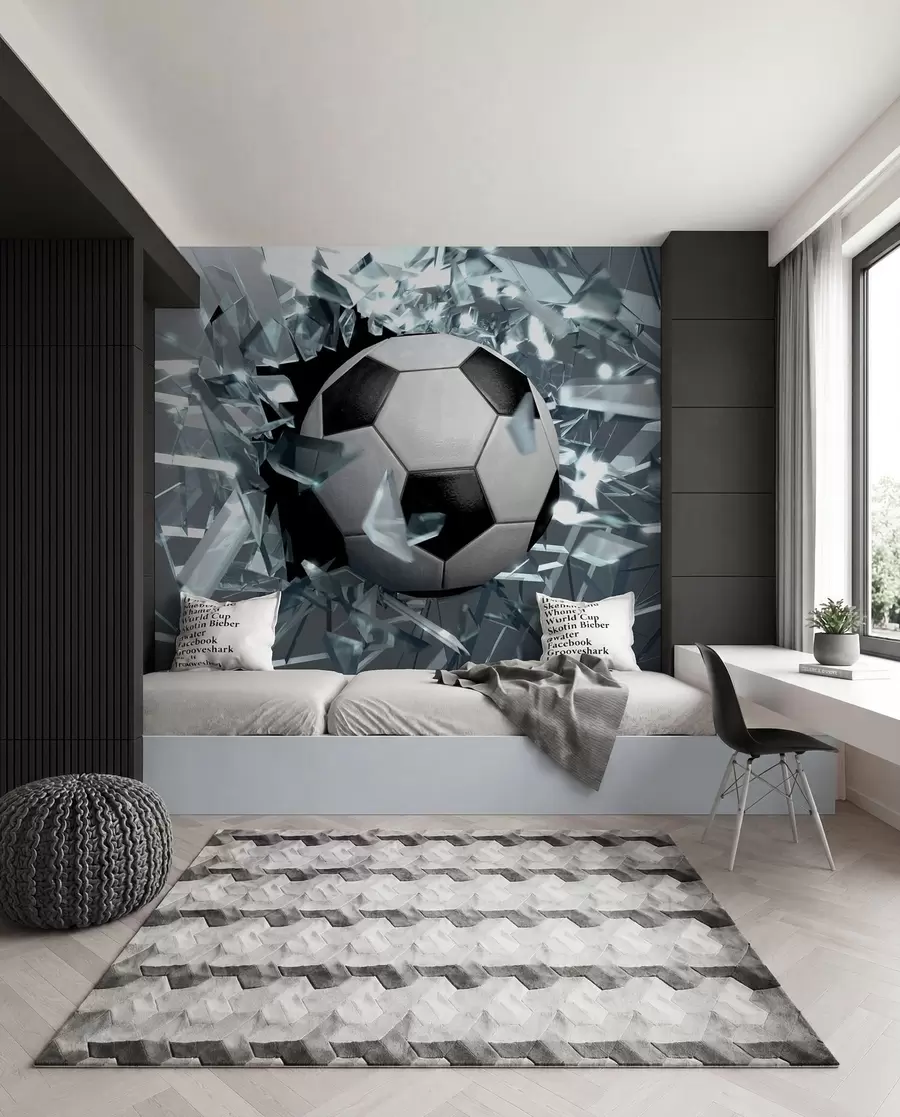carta da parati Pallone attraverso il vetro nr. u64581