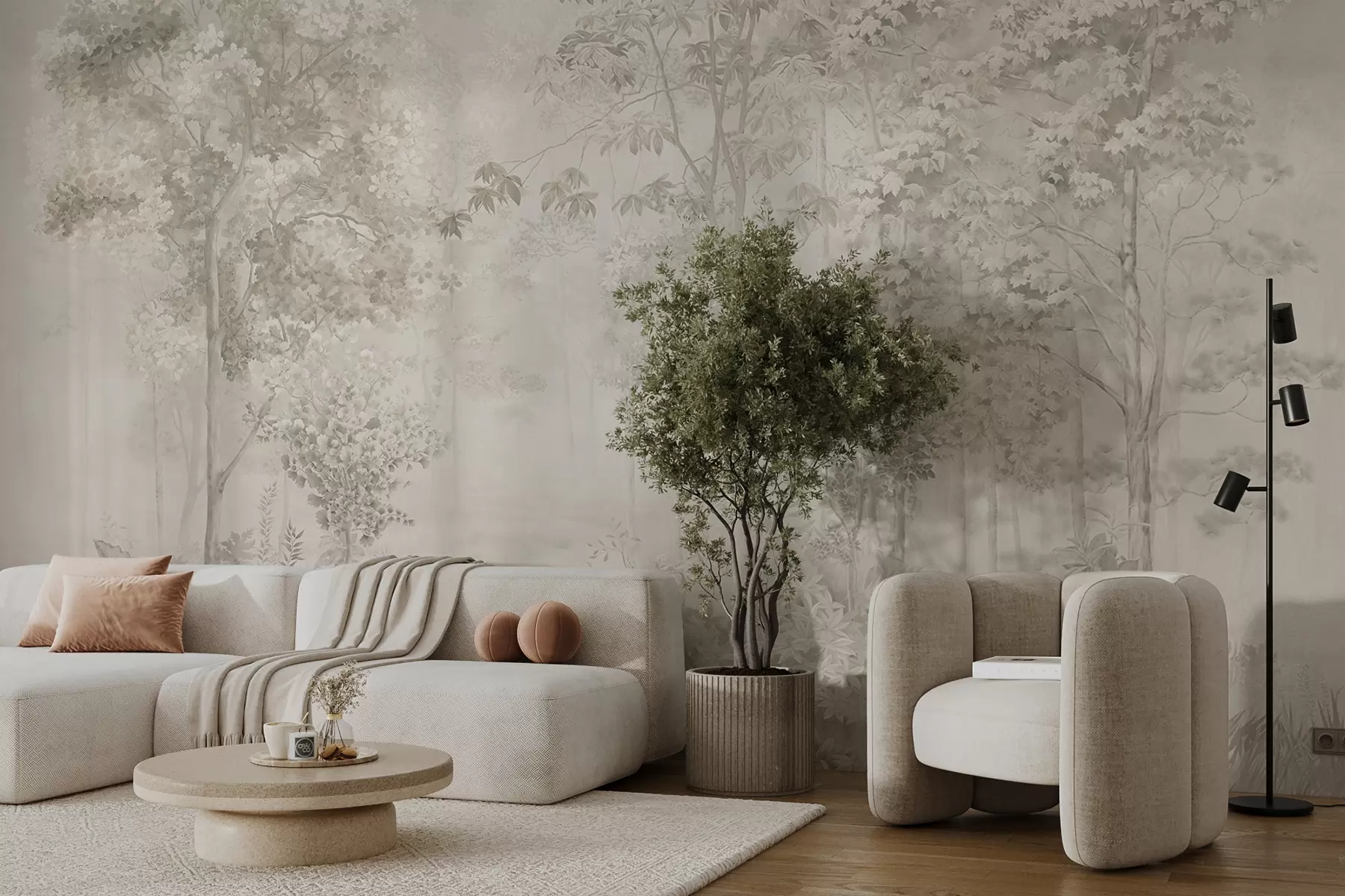 carta da parati Foresta affascinante nr. u78448