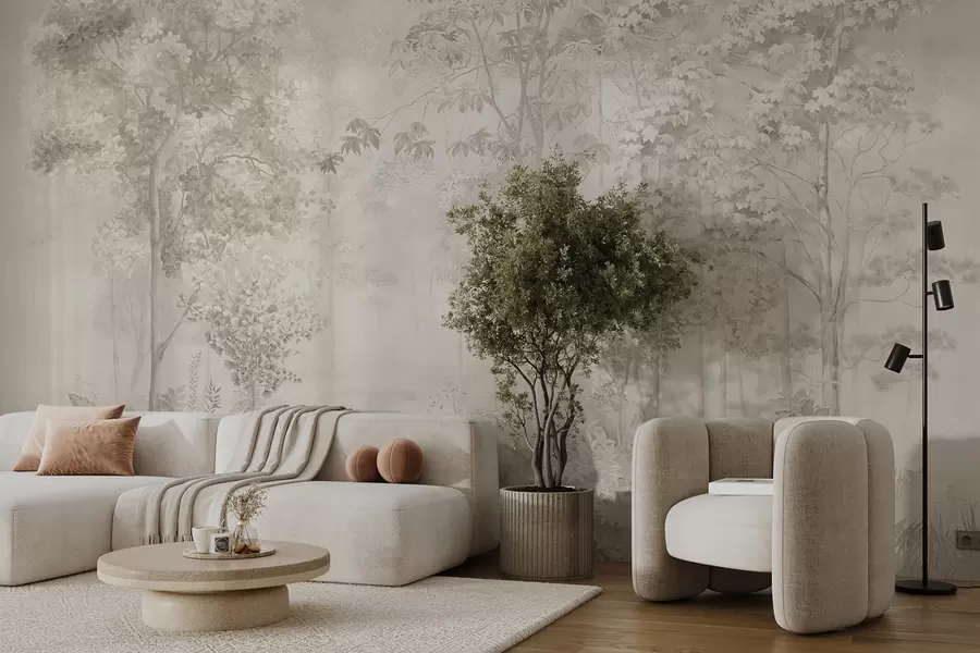 carta da parati Foresta affascinante nr. u78448