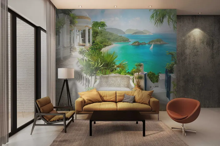 Carta da parati nature Riposa sulla riva 