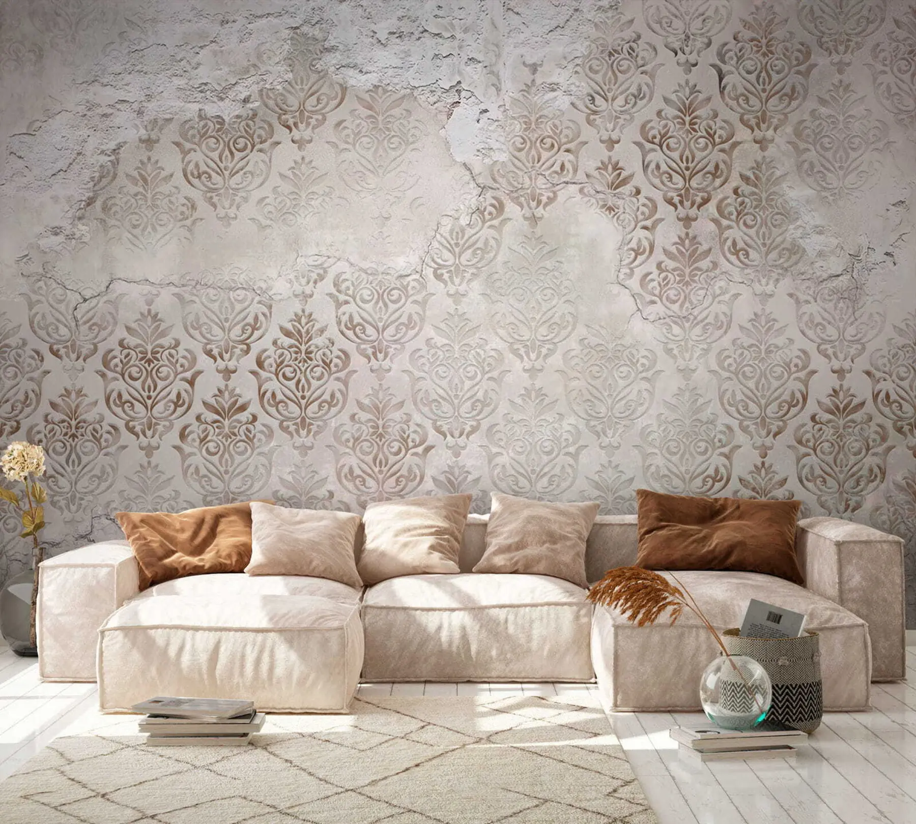 carta da parati Ornamento d'epoca nr. u59142