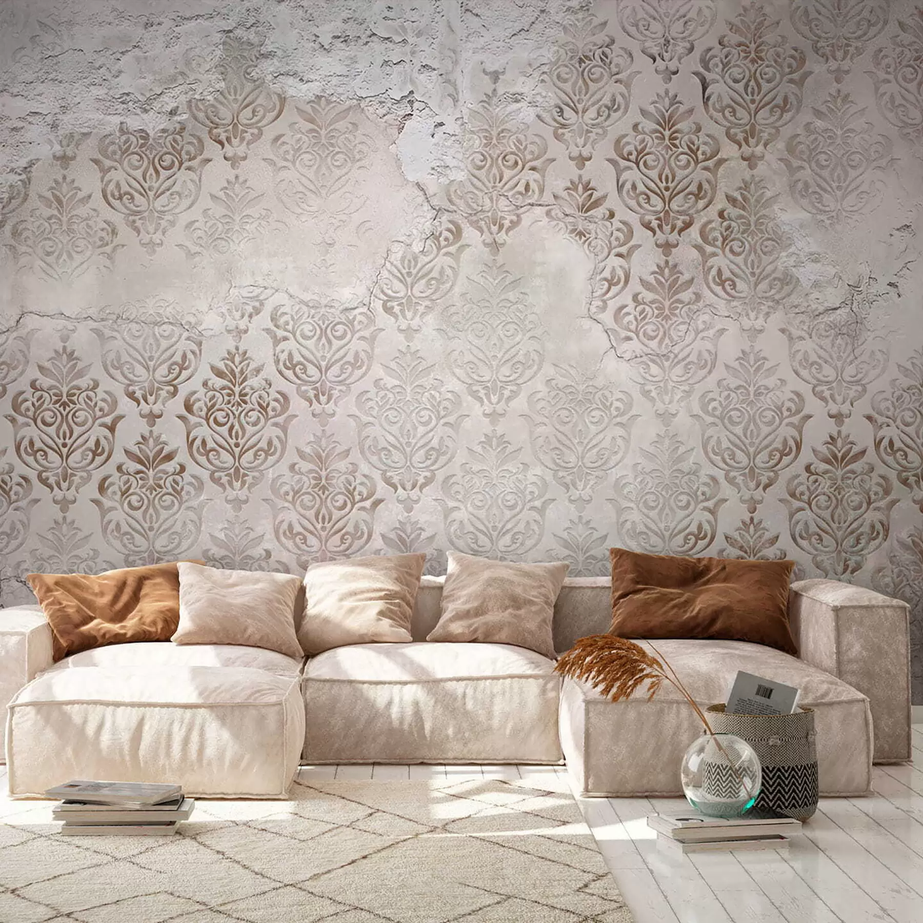 carta da parati Ornamento d'epoca nr. u59142