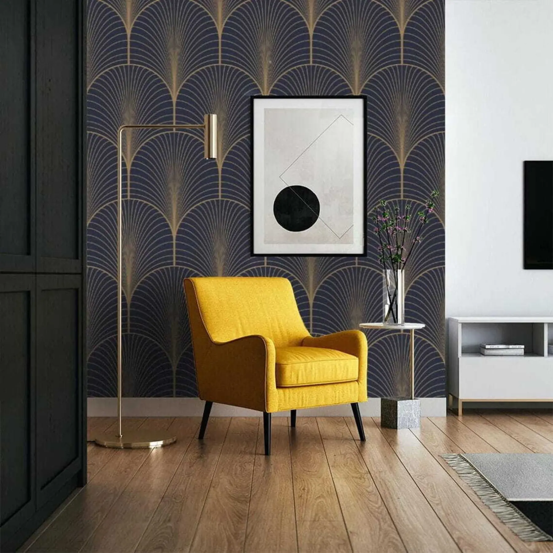 carta da parati Motivo Art déco nr. u53246