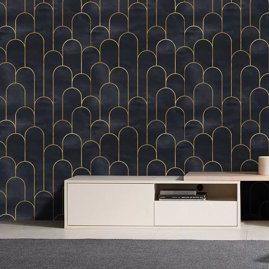 carta da parati Archi art déco nr. u53281