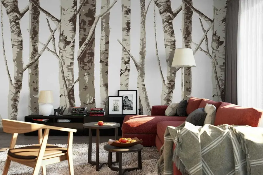 carta da parati Betulle nr. u58970