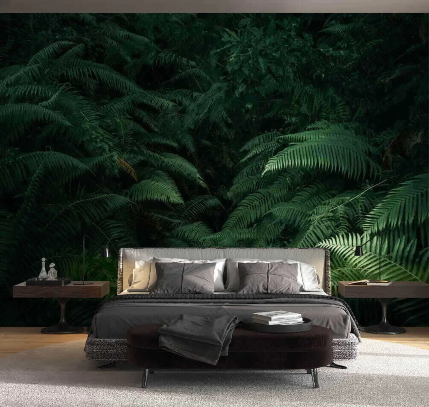 carta da parati Boschetti di felci nr. u51904