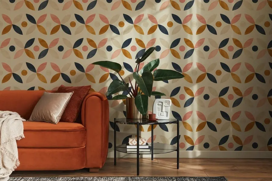 carta da parati Retrò alla moda nr. u71344