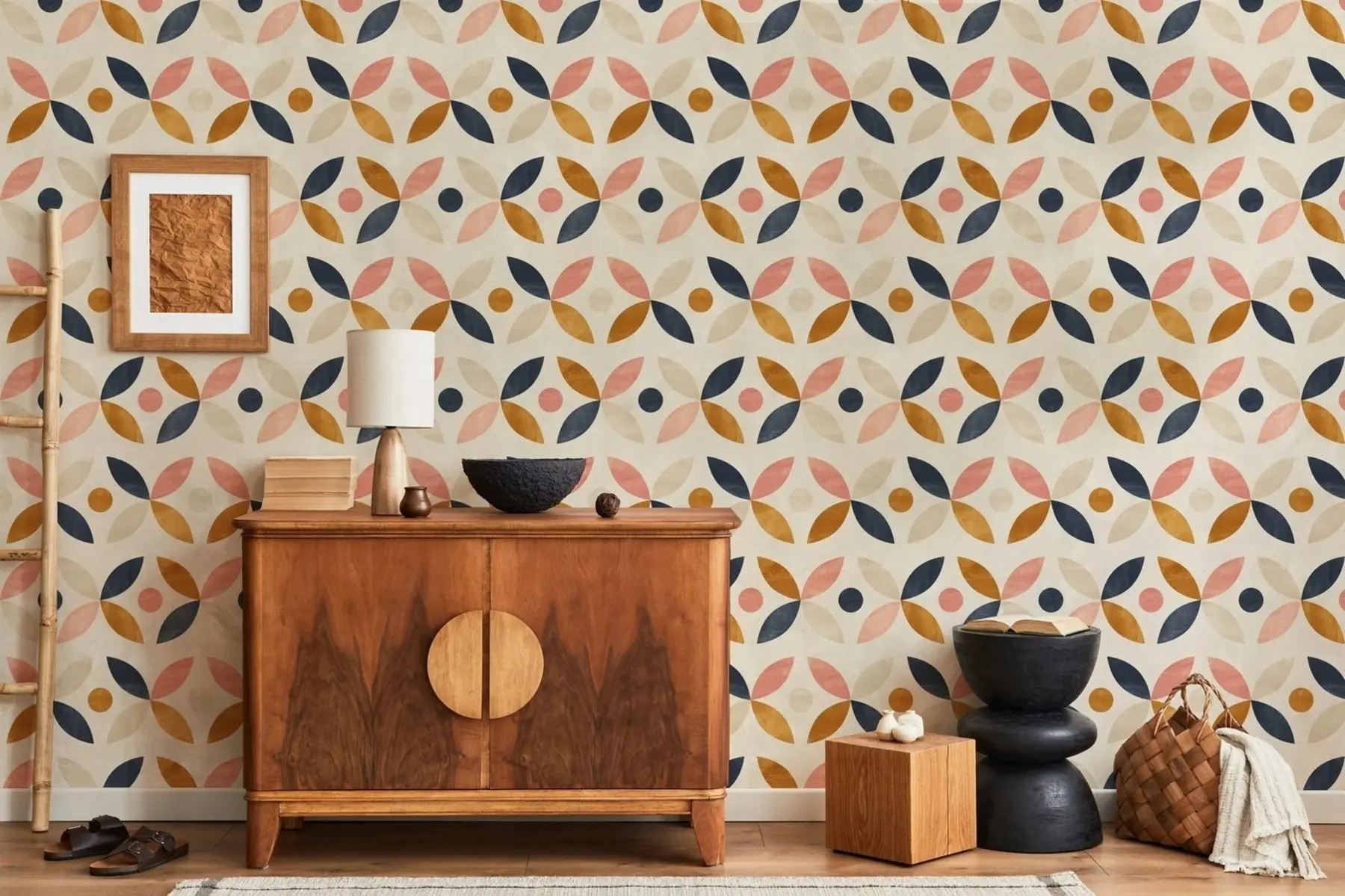 carta da parati Retrò alla moda nr. u71344