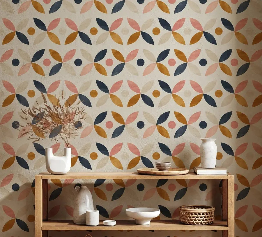 carta da parati Retrò alla moda nr. u71344