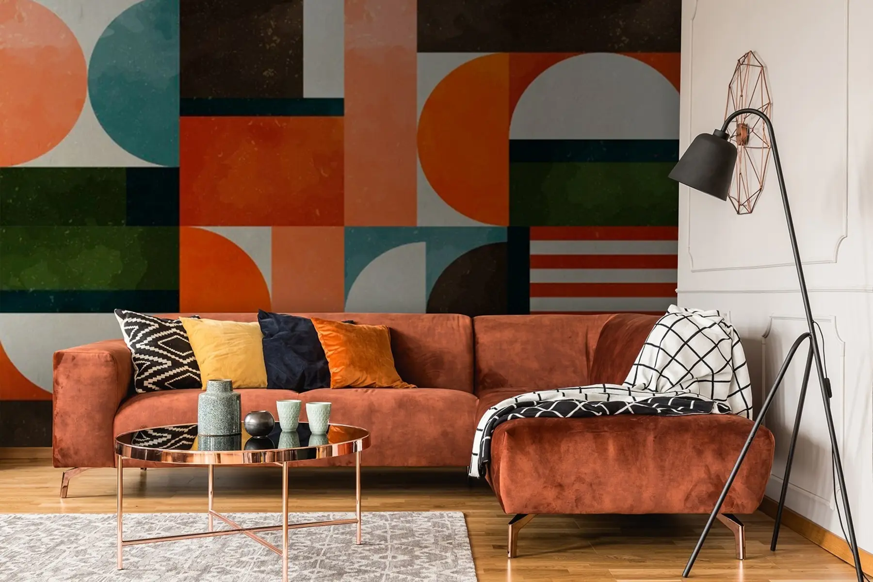 carta da parati Deco retrò nr. u71427