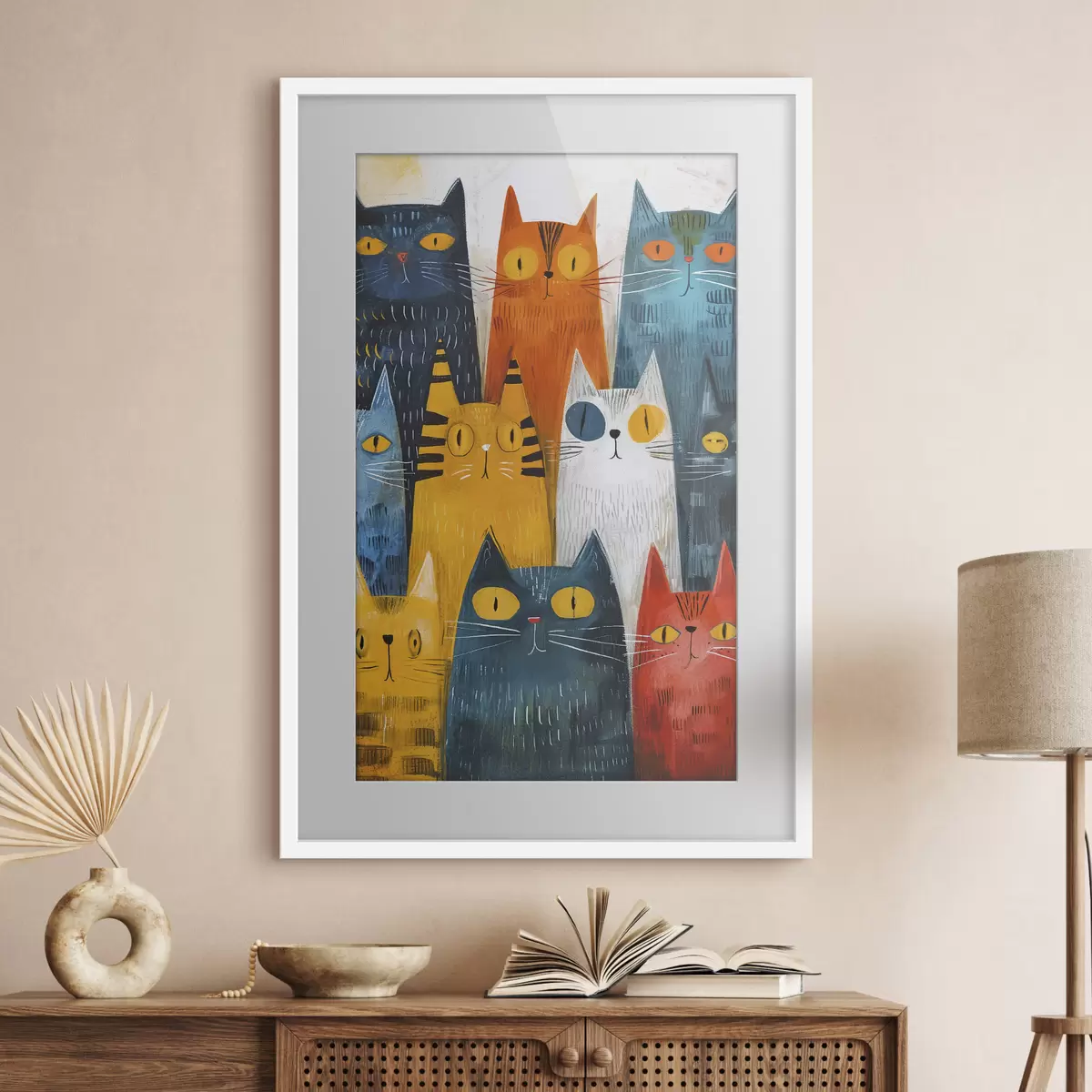 Poster Gatto e gioia f37559