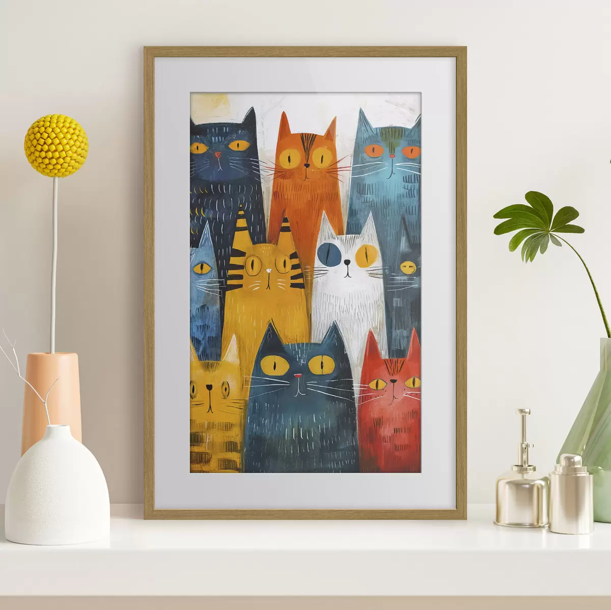 Poster Gatto e gioia f37559