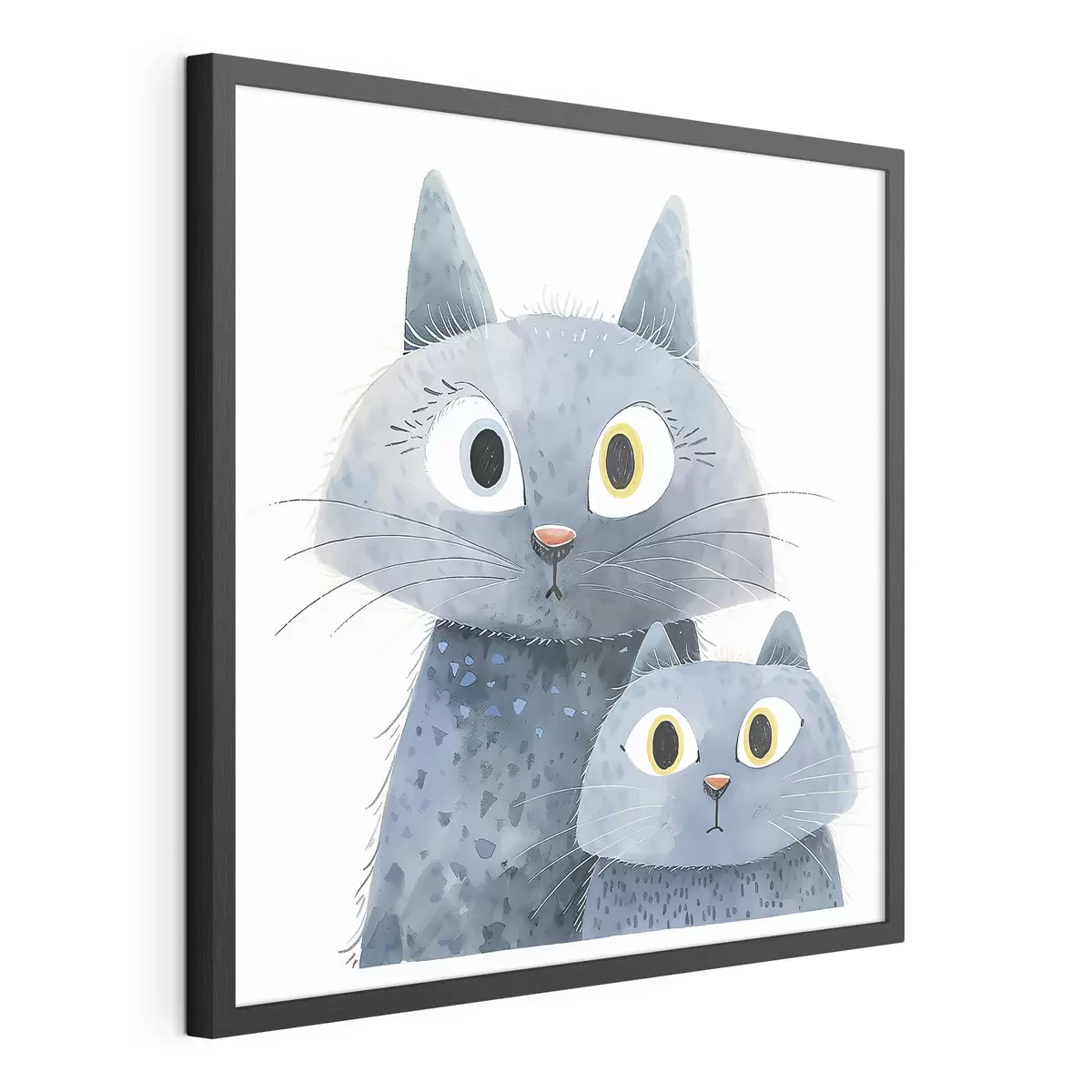Poster Gatto e bagliore f37562