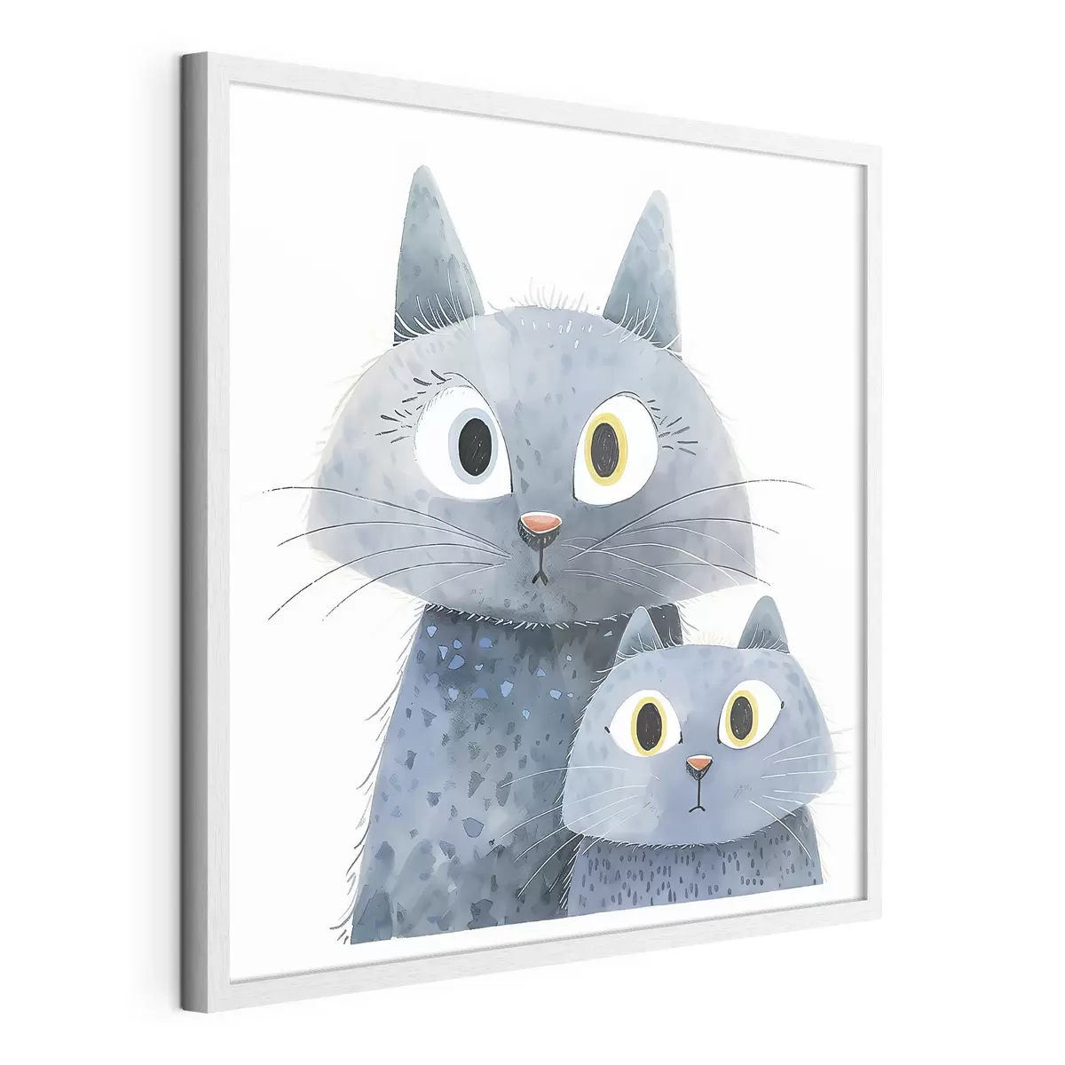 Poster Gatto e bagliore f37562