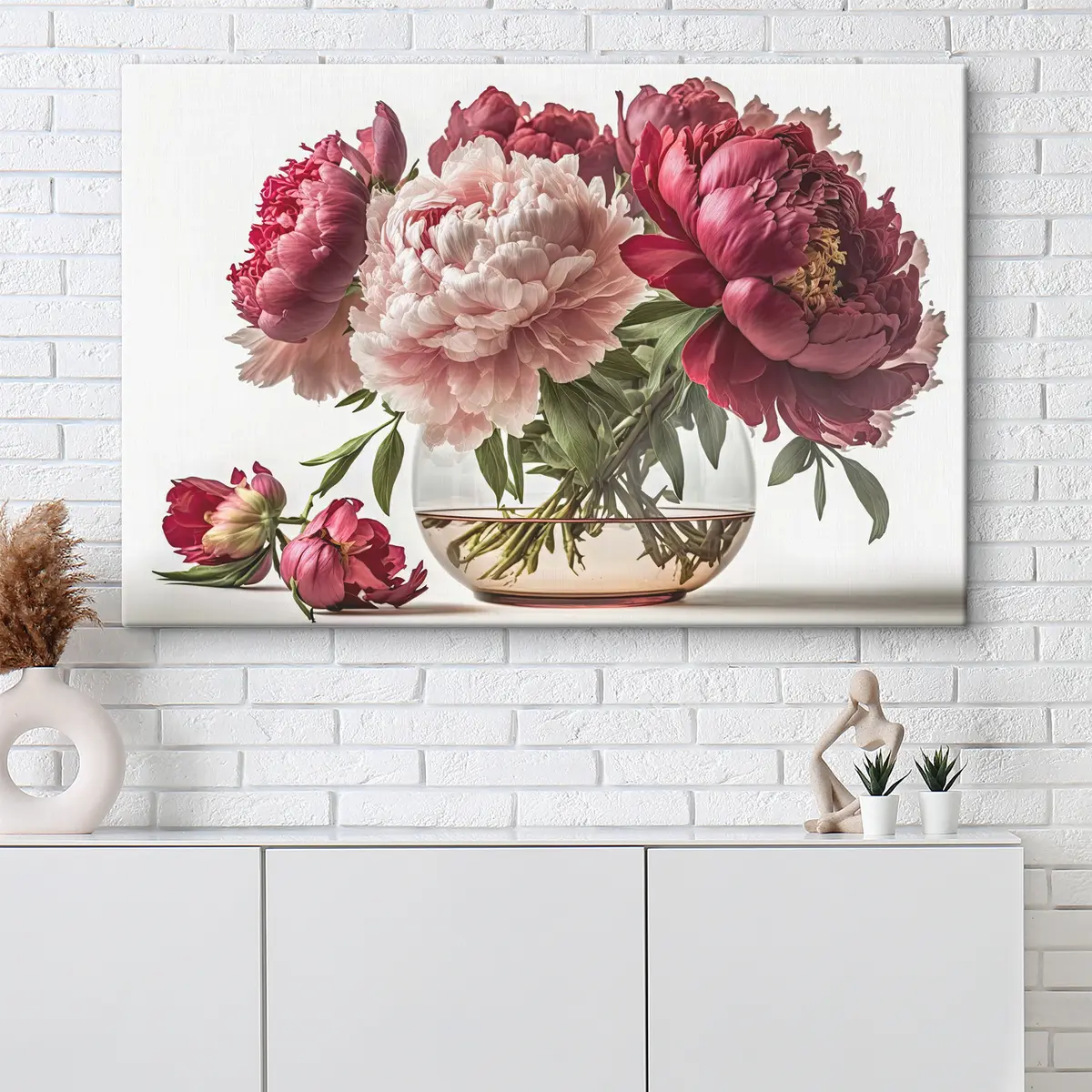 carta da parati Fiori vibranti in un'armonia delicata nr. s37549