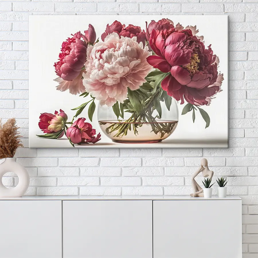 carta da parati Fiori vibranti in un'armonia delicata nr. s37549