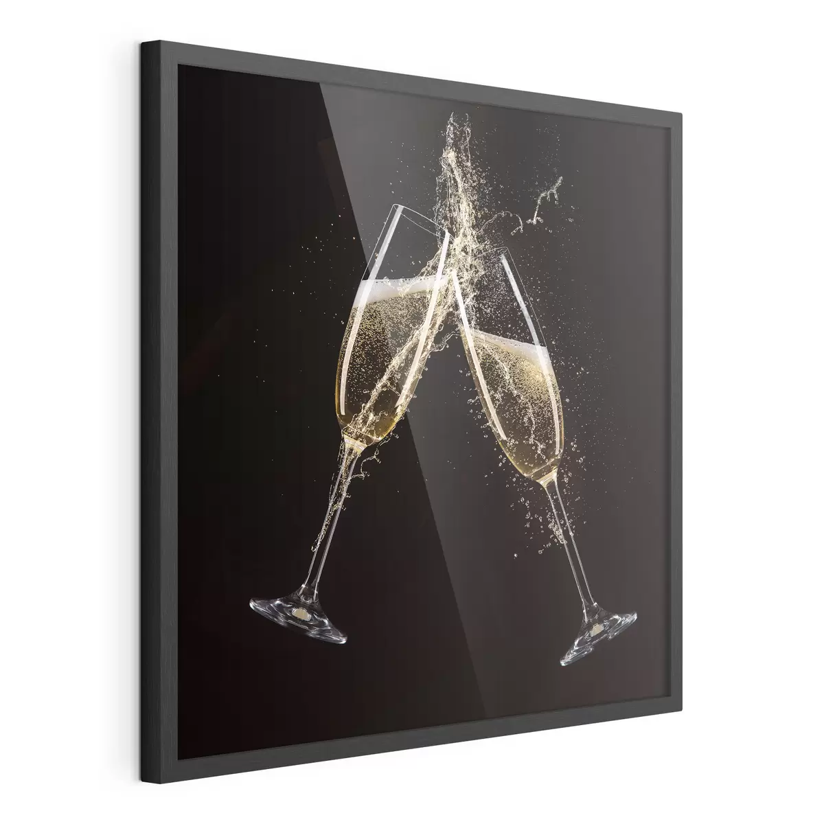 Poster Spruzzata di champagne f37040