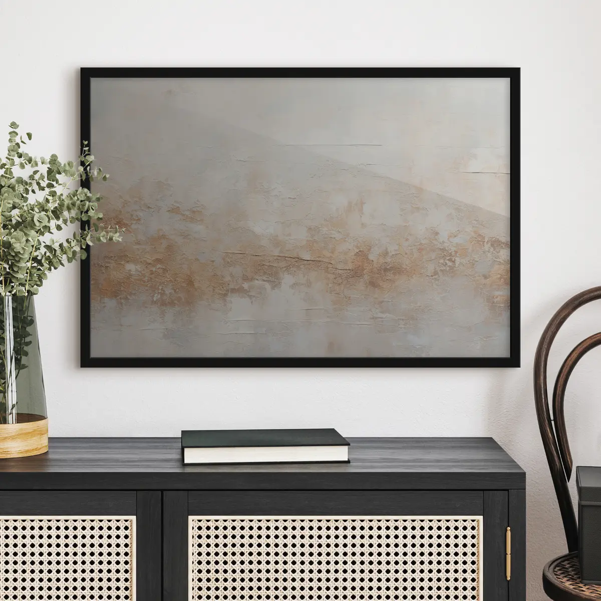 Poster Toni e texture astratte della terra f37511