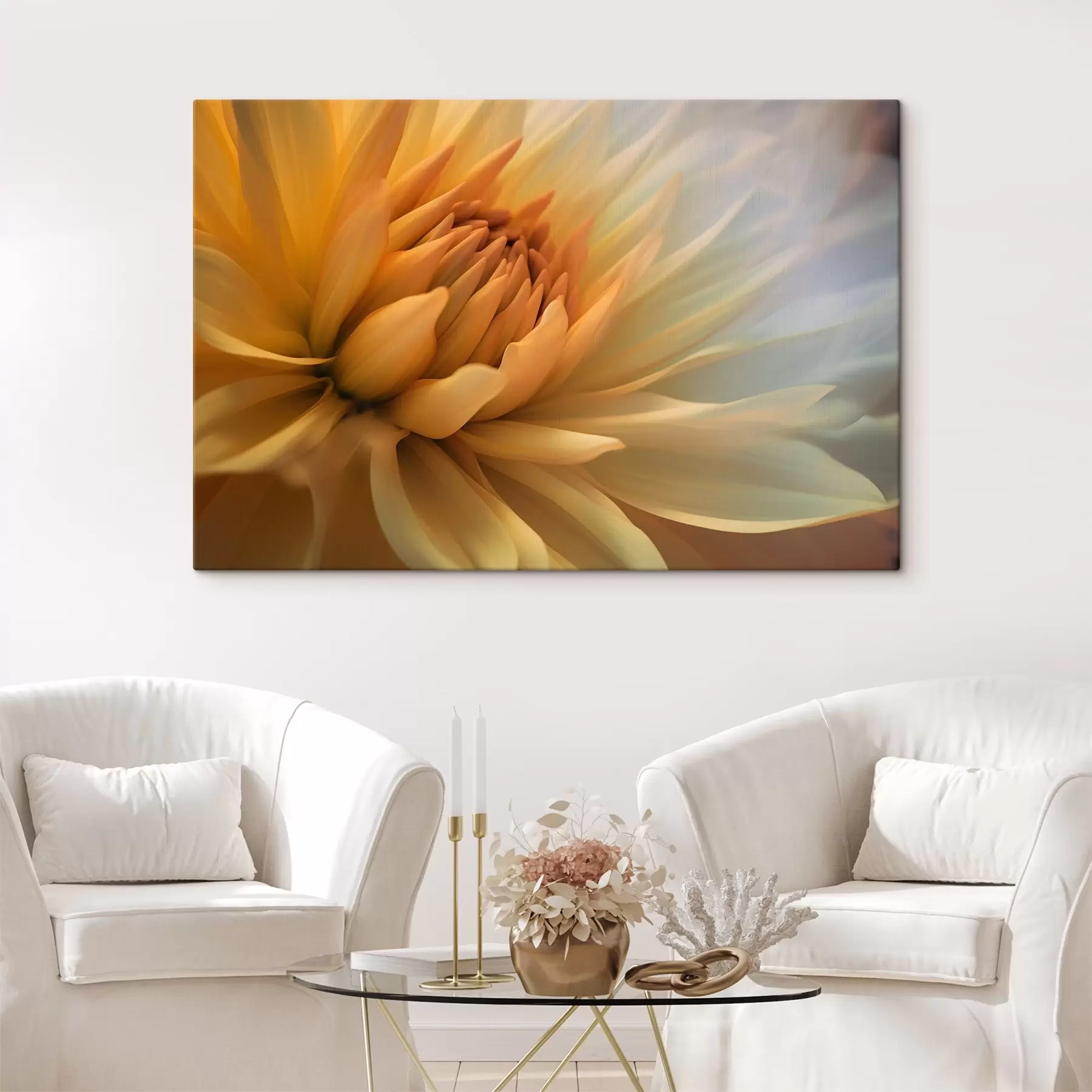 carta da parati Delicati petali dalle tonalità tenui nr. s37388