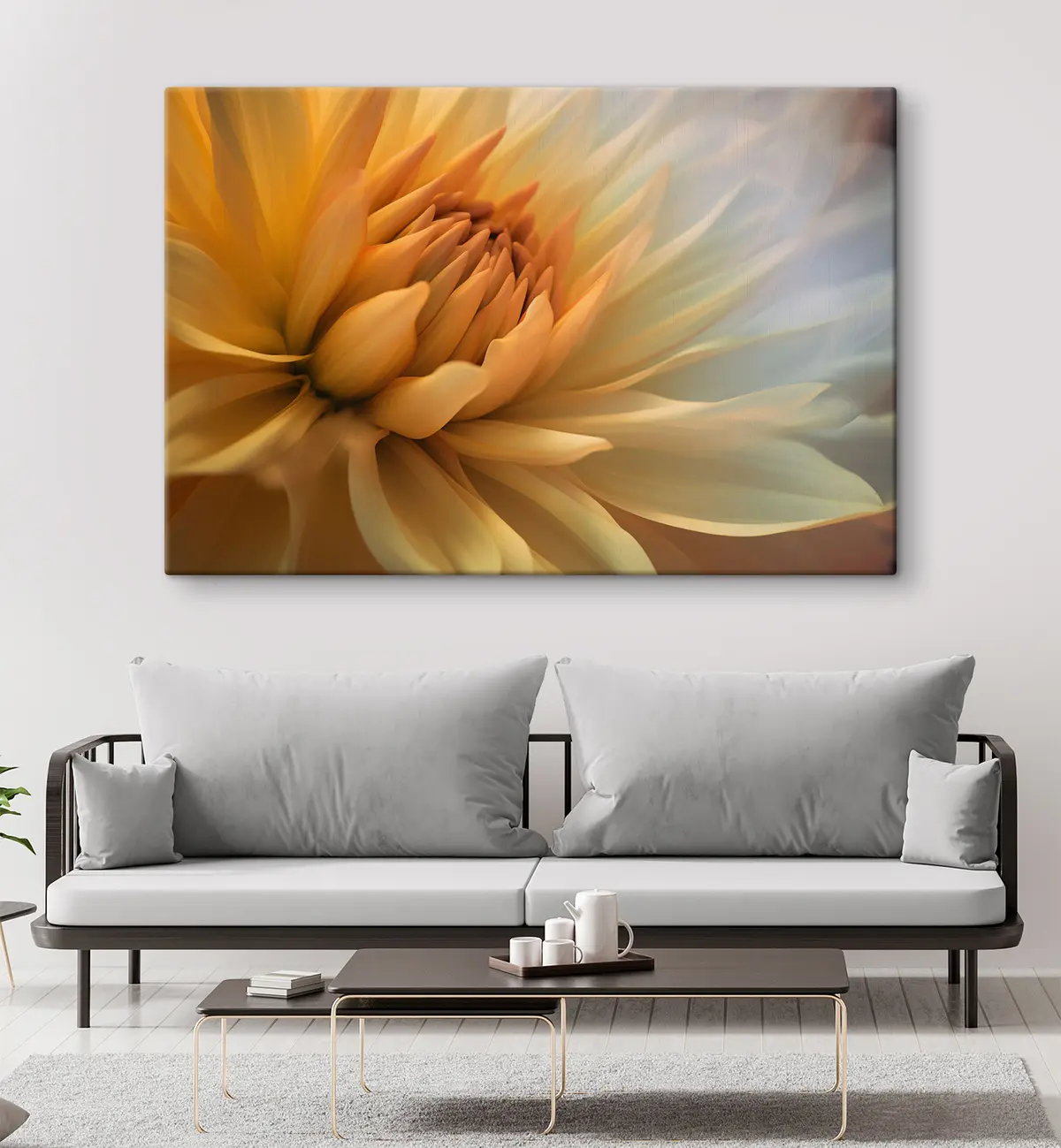 carta da parati Delicati petali dalle tonalità tenui nr. s37388