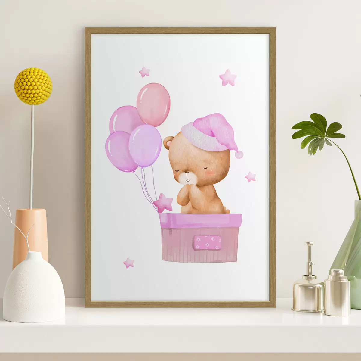 Poster Orsetto e tenerezza f37918v2