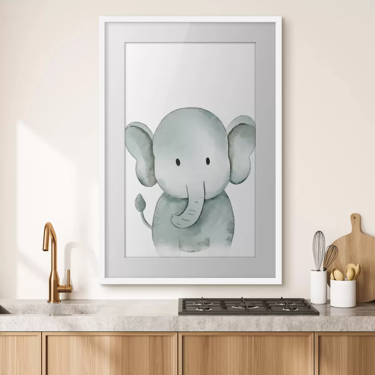 Poster Carezza e colori f37922