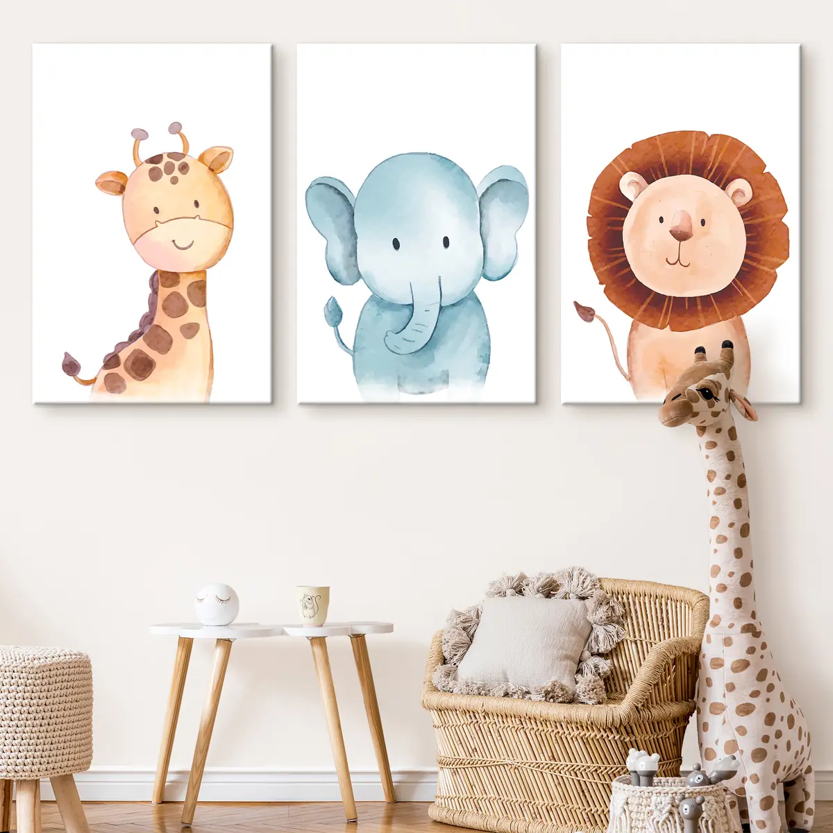 carta da parati Tre amici che condividono una giornata allegra nr. m00294