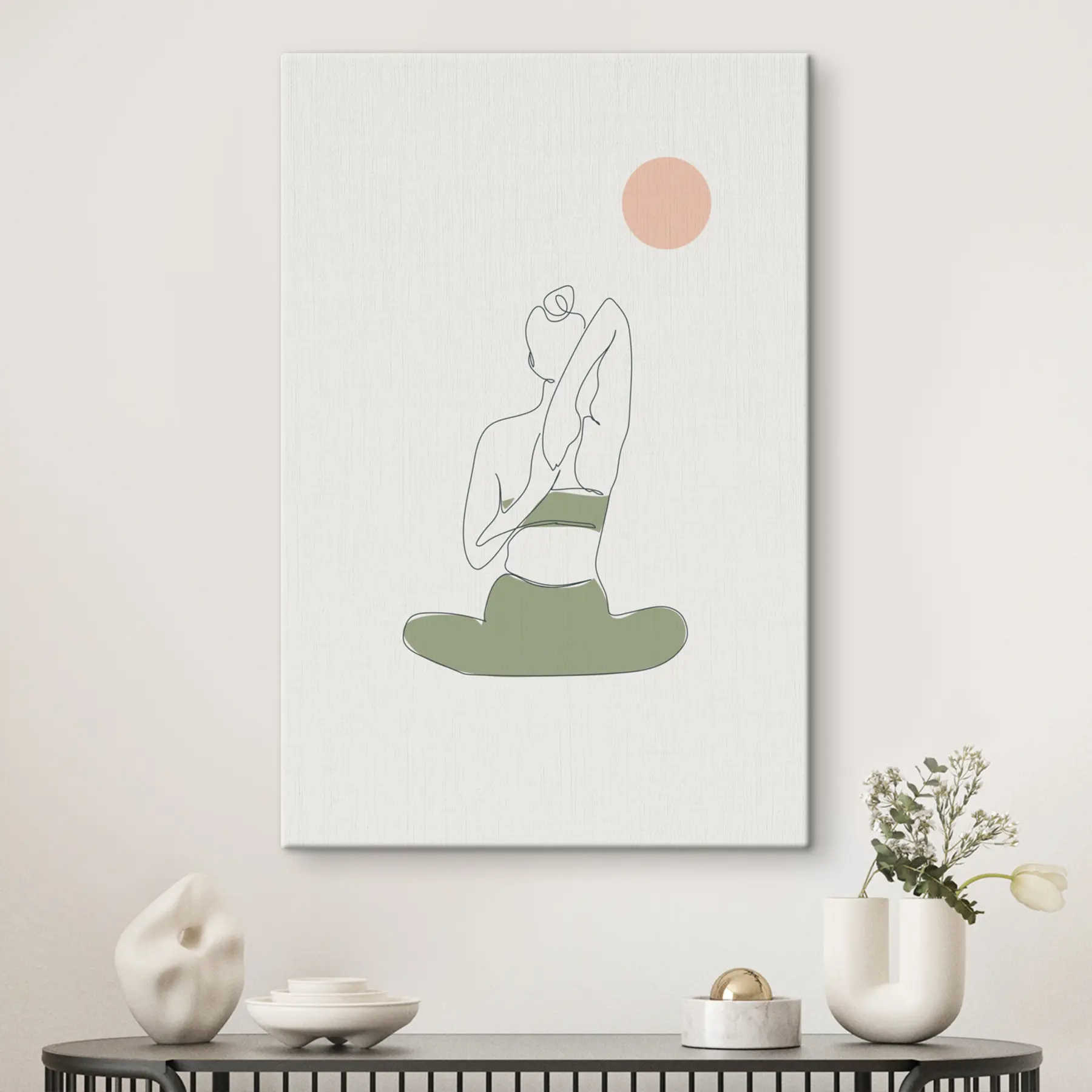 carta da parati Abbracciare la tranquillità e la scoperta di sé nr. s37994