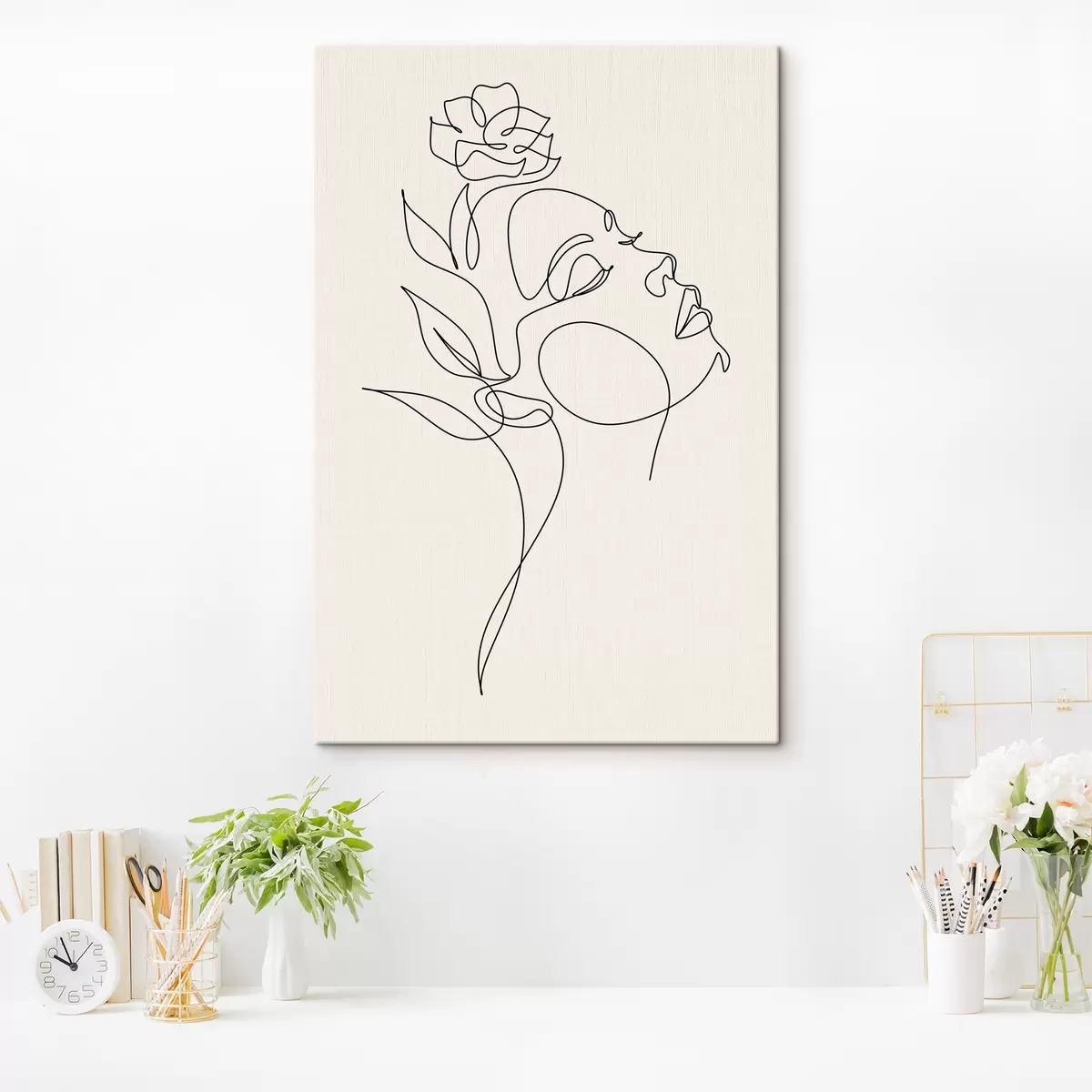 carta da parati Linee eleganti di bellezza e natura nr. s38011