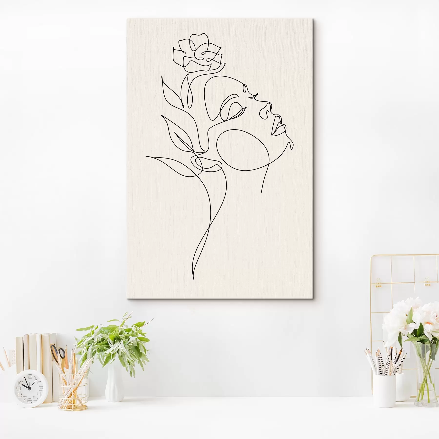 carta da parati Linee eleganti di bellezza e natura nr. s38011